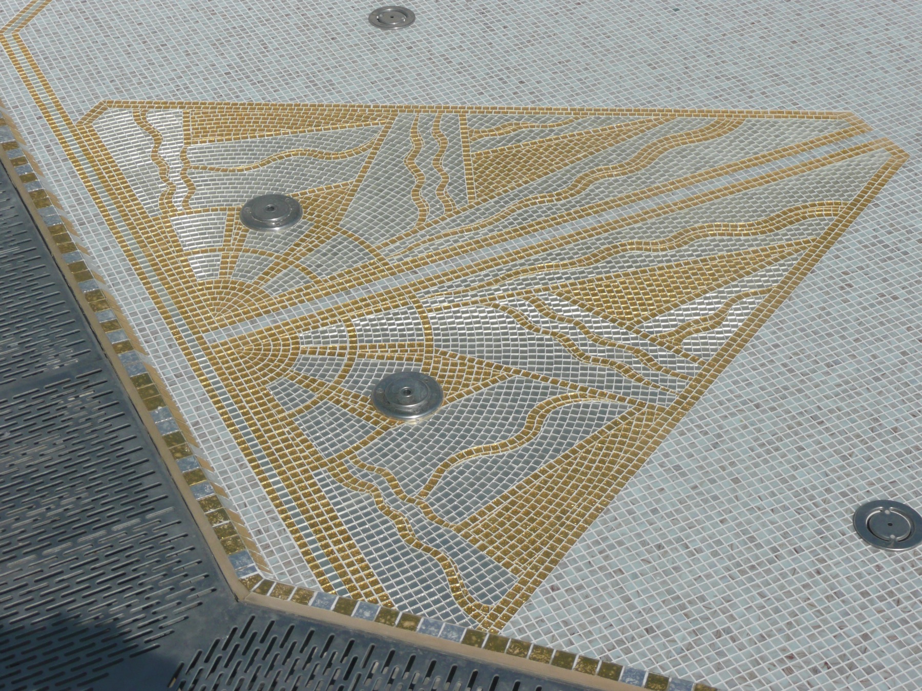 Détail d'une frise de bordure