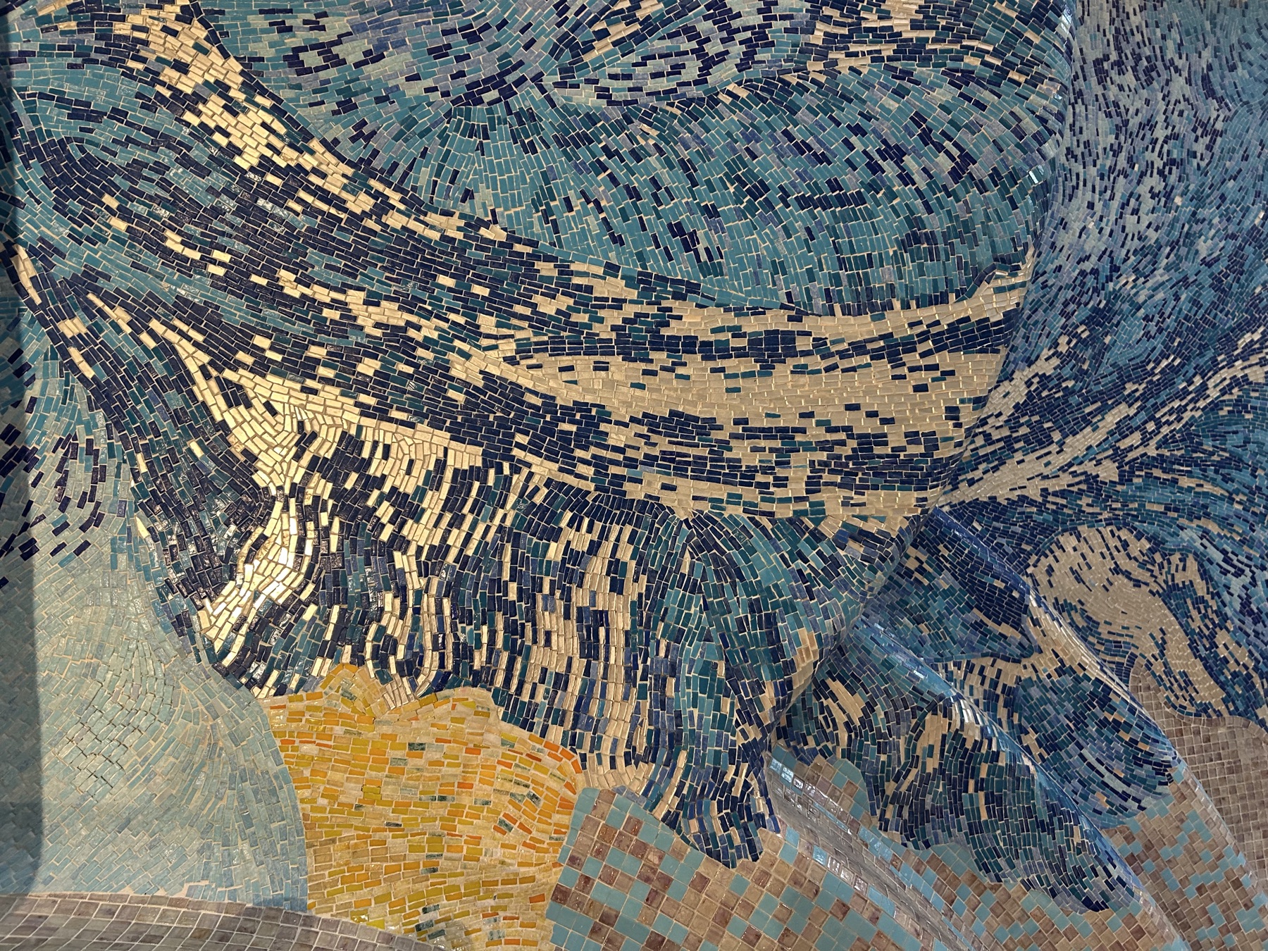 Détail de l'écume, pièce par pièce