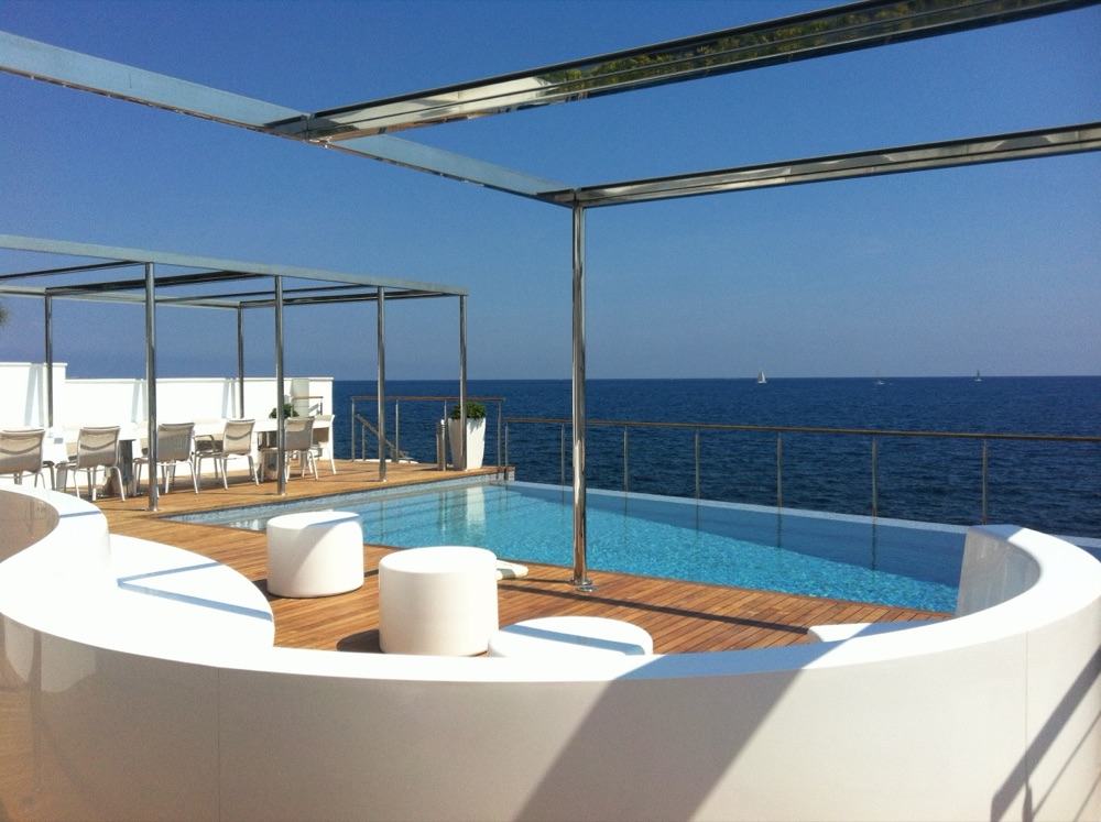 Piscine sur la mer, Cap d’Antibes
